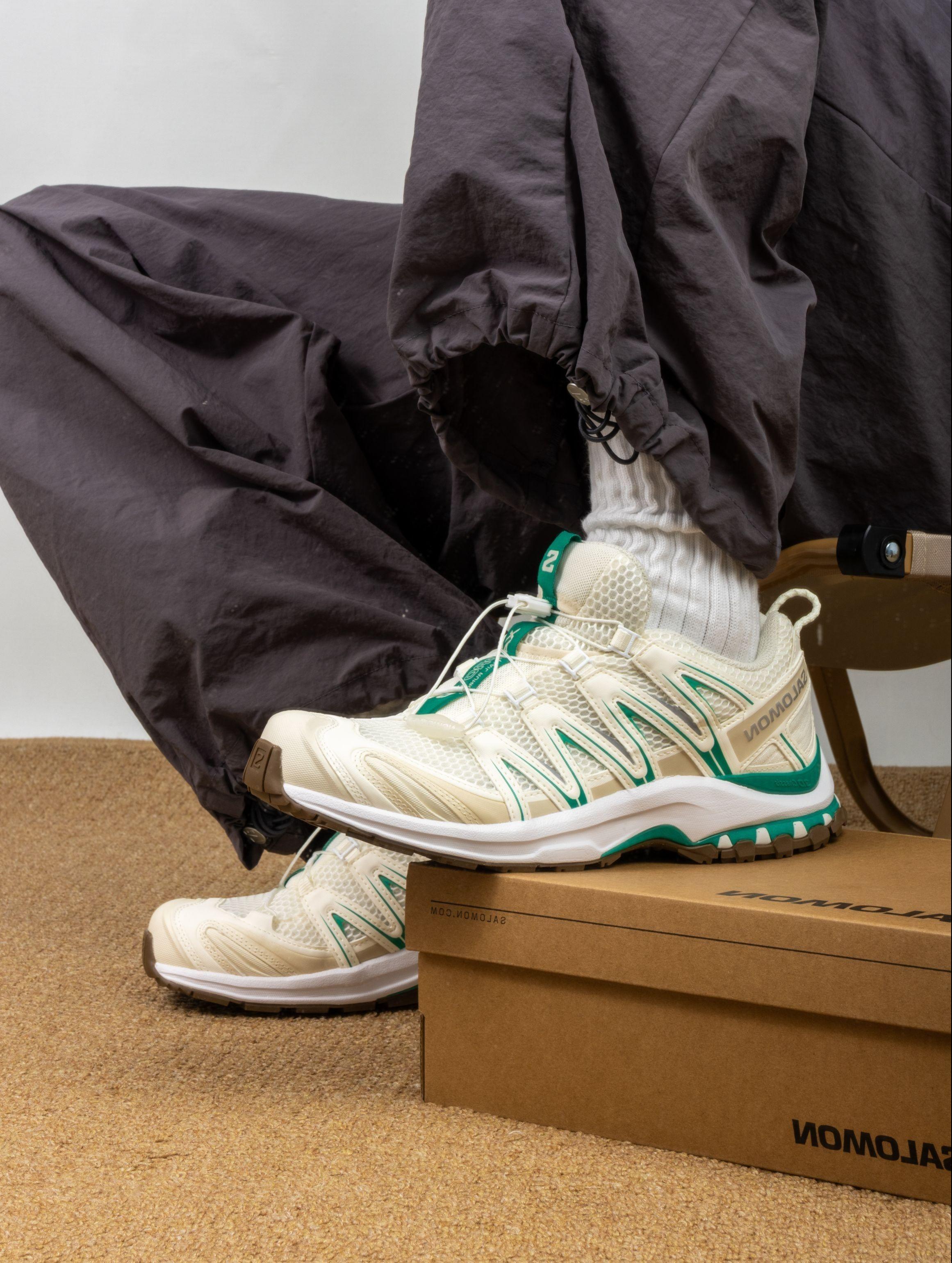 Salomon白绿配色⚪️🟢 一眼心动的秋季徒步鞋!